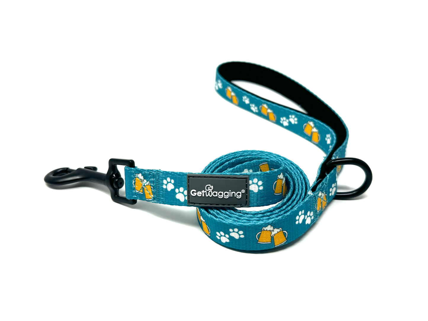 Barks for Beers Collar and Leash Set